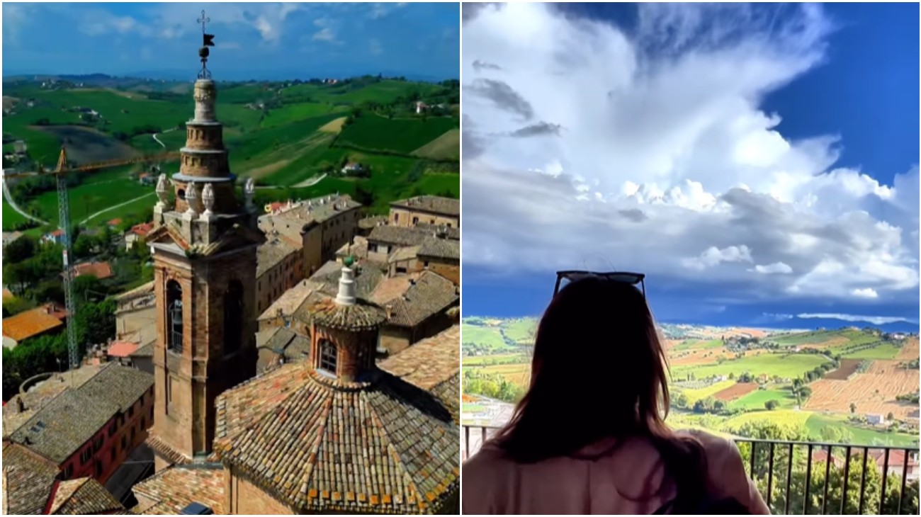 Marche, l'antico borgo dai colori caldi circondato dalla natura: è il paese dei matti