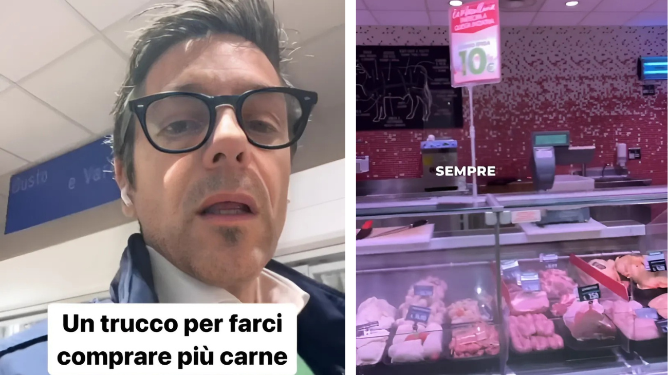 supermercato trucco carne