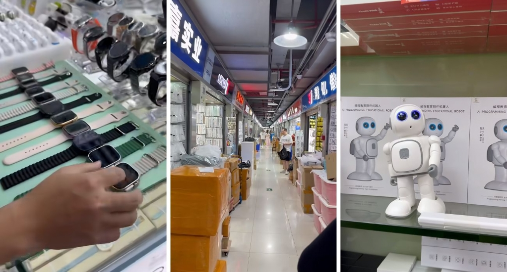 Visita il mercato di elettronica più grande del mondo in Cina e rimane sconvolto: i prezzi sono assurdi