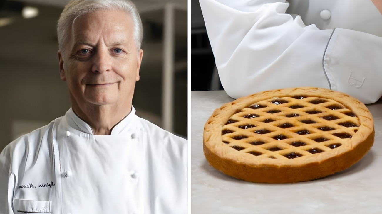 Iginio Massari presenta la sua nuova crostata, ecco il prezzo