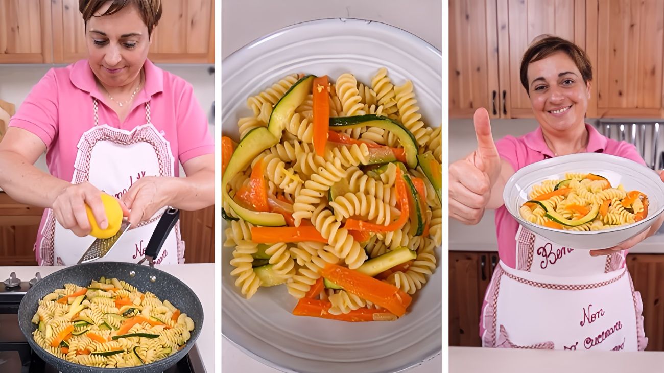 Pasta con verdure di Benedetta Rossi